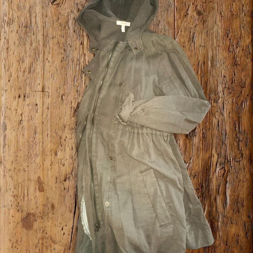 Maurices hooded utility jacket olive